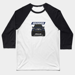 4Runner Toyota Front View - Navy Baseball T-Shirt